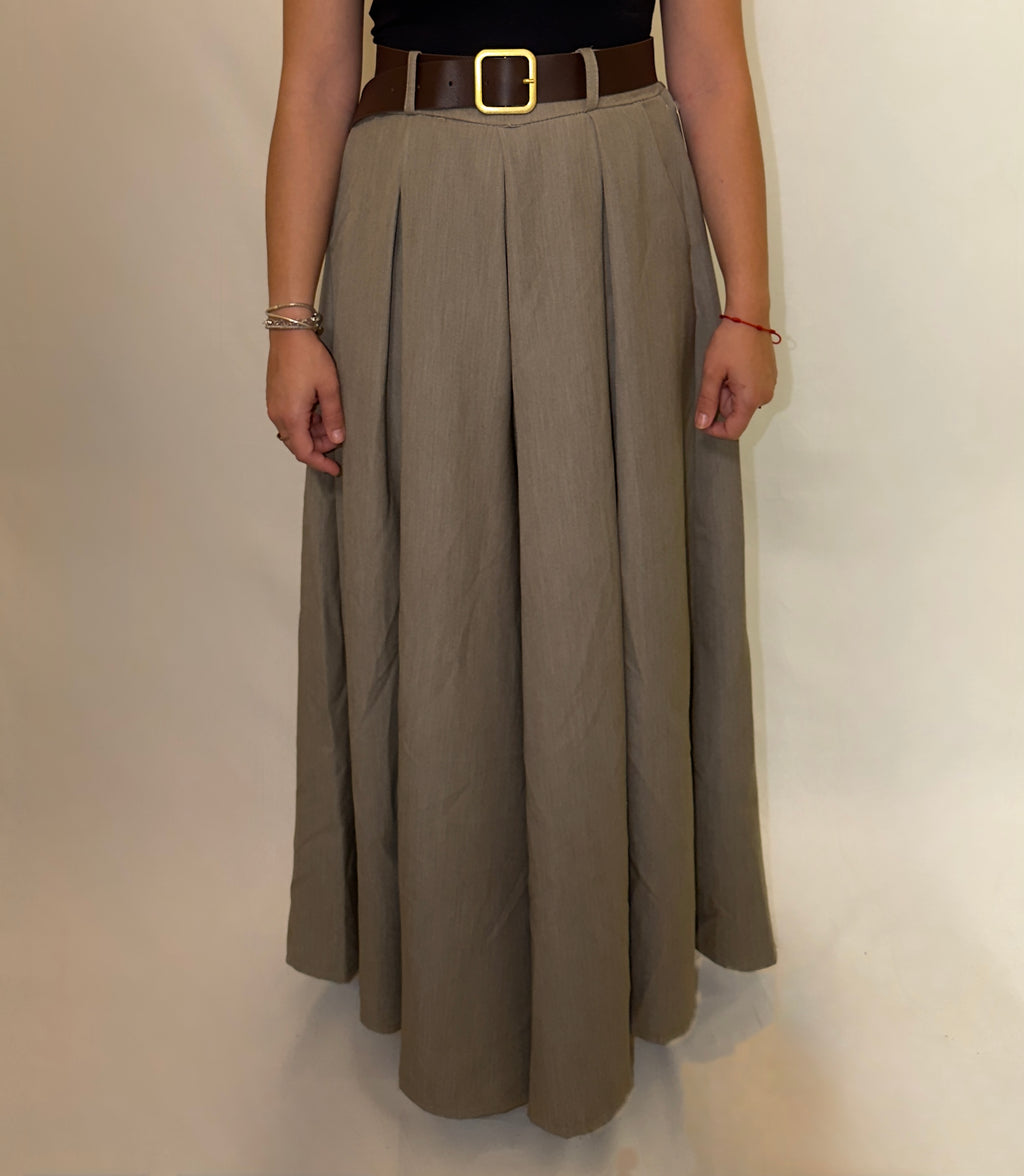 PANTALÓN PINZAS GRIS