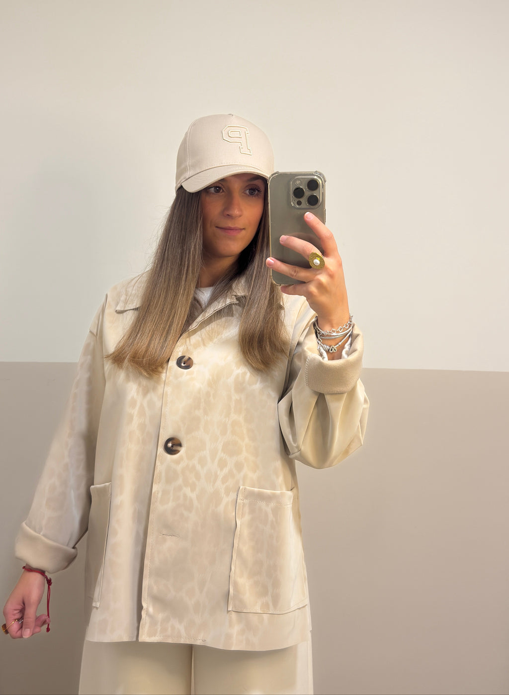 CHAQUETA LEOPARDO BEIGE